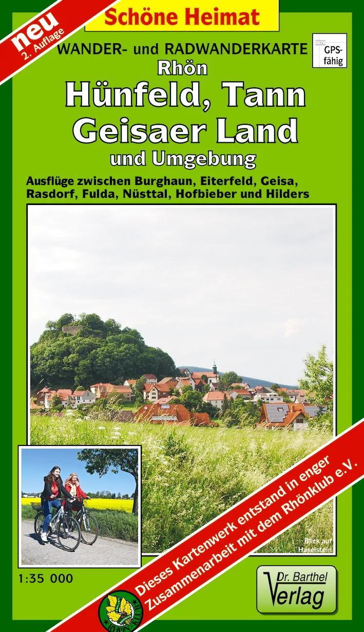 Cover: 9783895911620 | Rhön, Hünfeld, Tann, Geisaer Land und Umgebung 1 : 35 000...