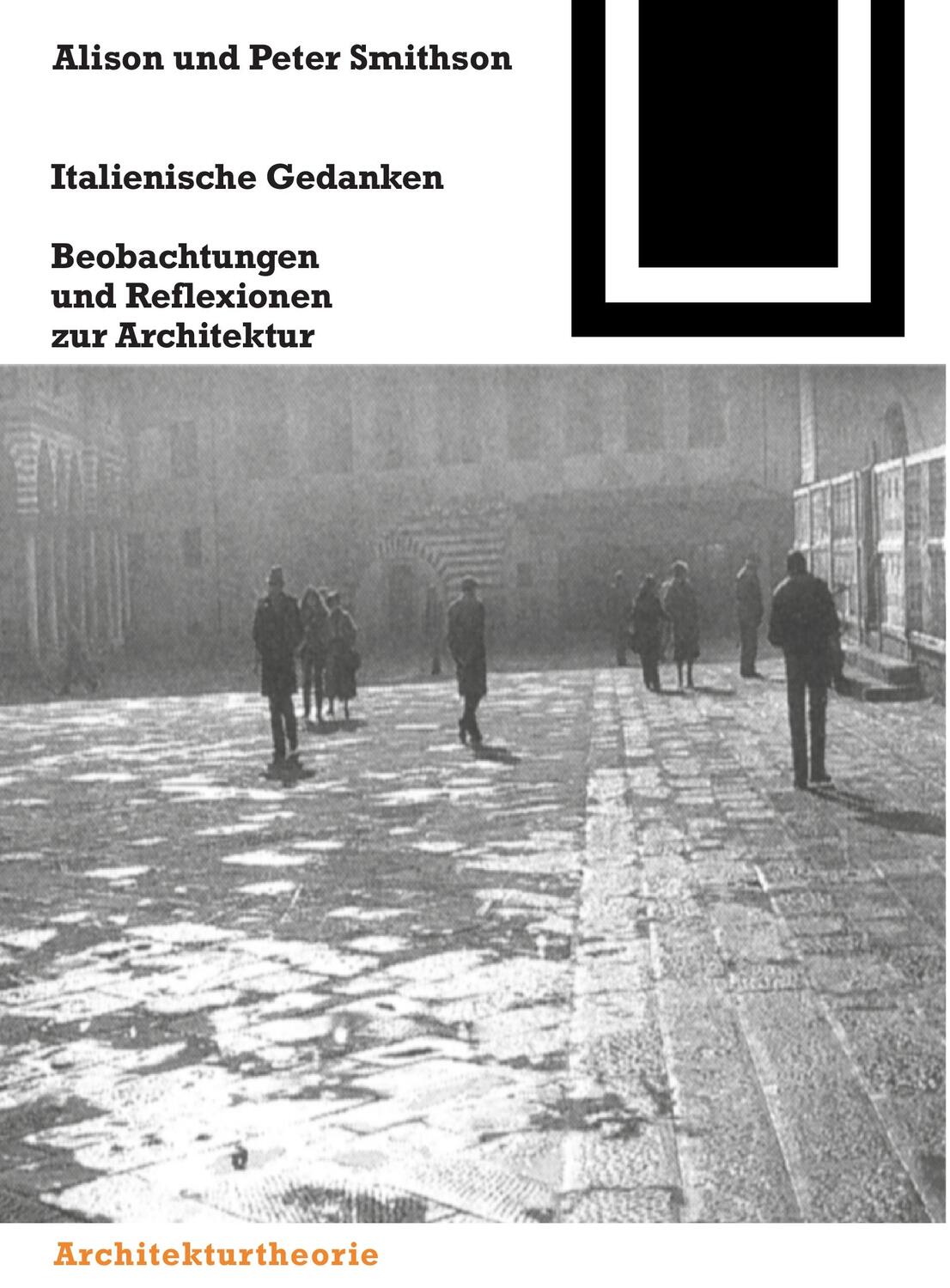 Cover: 9783764363864 | Italienische Gedanken | Beobachtungen und Reflexionen zur Architektur