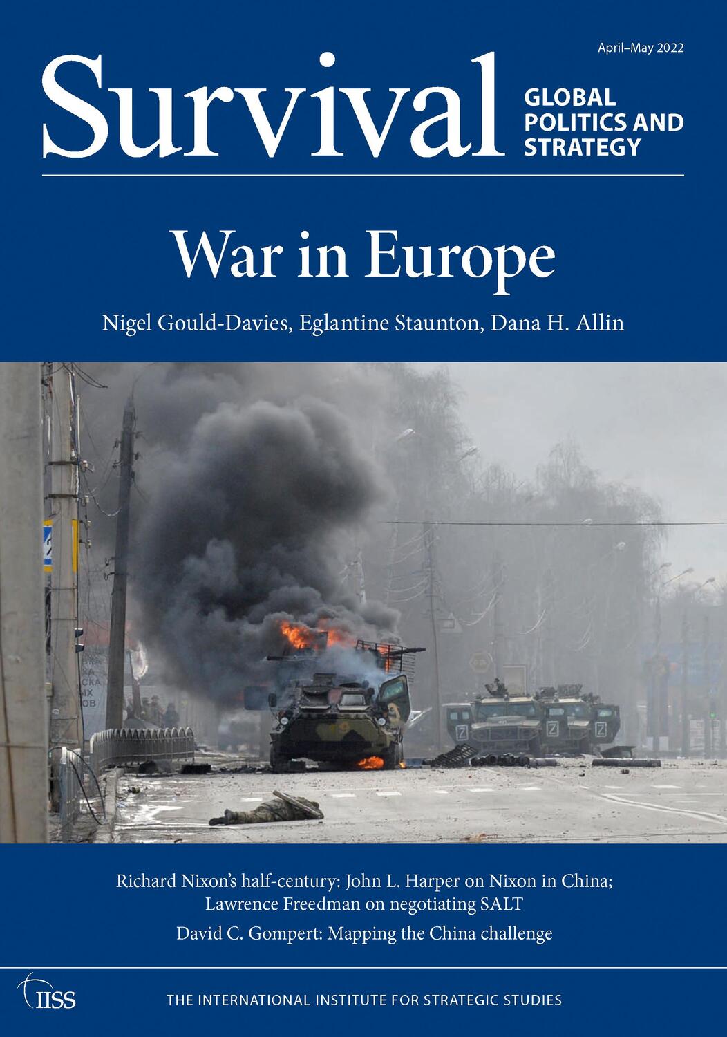 Cover: 9781032334240 | Survival: April - May 2022 | War in Europe | Studies | Taschenbuch