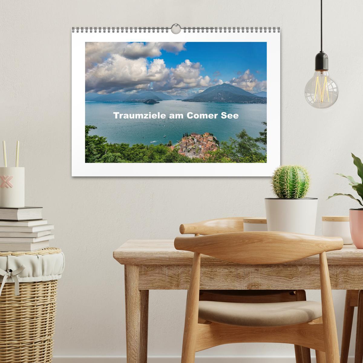 Bild: 9783457211939 | Traumziele am Comer See (Wandkalender 2025 DIN A3 quer), CALVENDO...