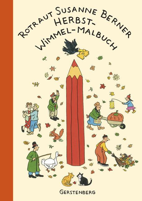 Cover: 9783836951562 | Herbst-Wimmel-Malbuch | Rotraut Susanne Berner | Broschüre | Deutsch