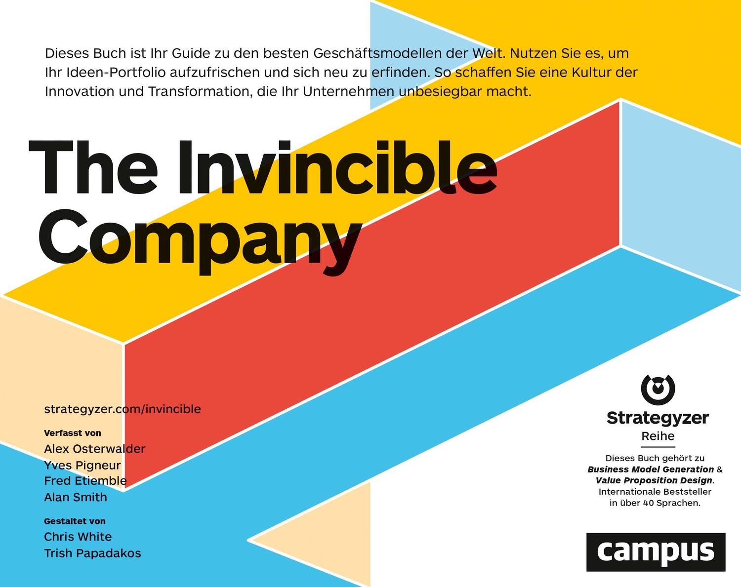 Cover: 9783593512563 | The Invincible Company | Alexander Osterwalder (u. a.) | Taschenbuch