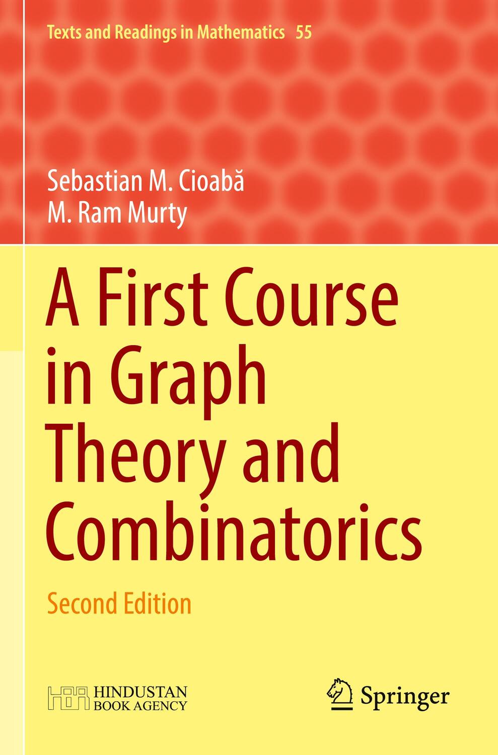 Cover: 9789811913624 | A First Course in Graph Theory and Combinatorics | Second Edition
