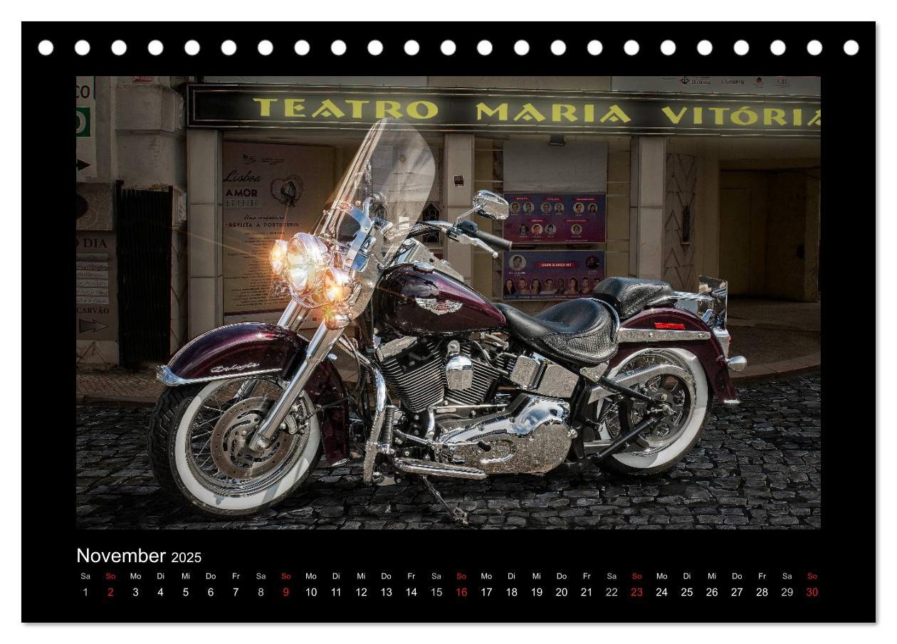 Bild: 9783435707973 | Motorrad-Träume ¿ Chopper und Custombikes (Tischkalender 2025 DIN...