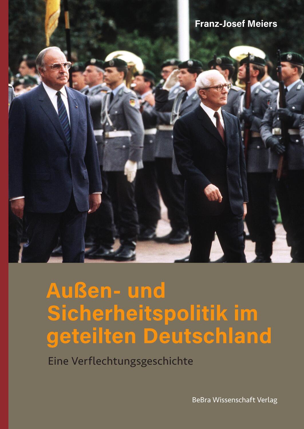 Cover: 9783954103089 | Außen- und Sicherheitspolitik im geteilten Deutschland | Meiers | Buch