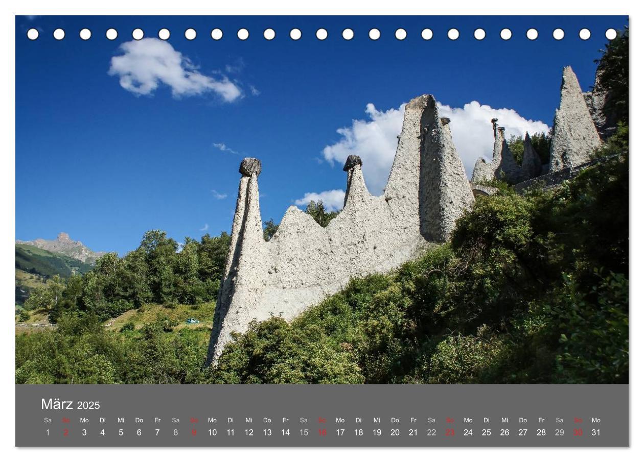 Bild: 9783435611119 | Wallis. Perle der Schweiz (Tischkalender 2025 DIN A5 quer),...