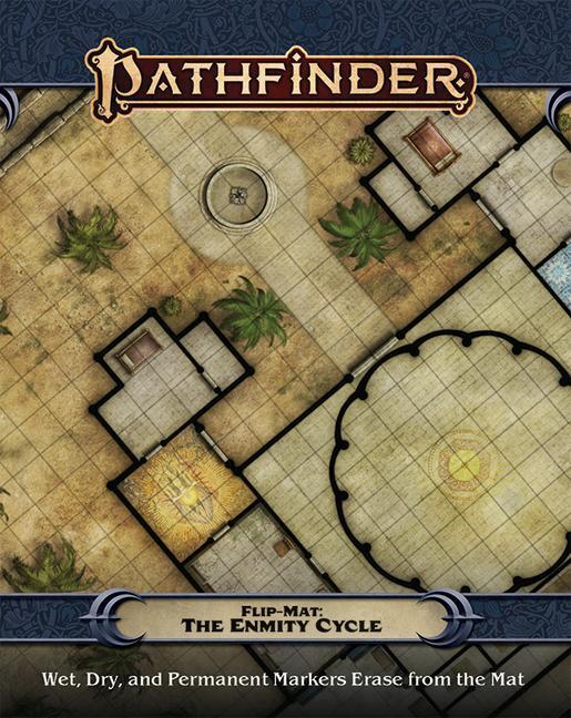 Cover: 9781640785199 | Pathfinder Flip-Mat: The Enmity Cycle (P2) | Brian Duckwitz (u. a.)