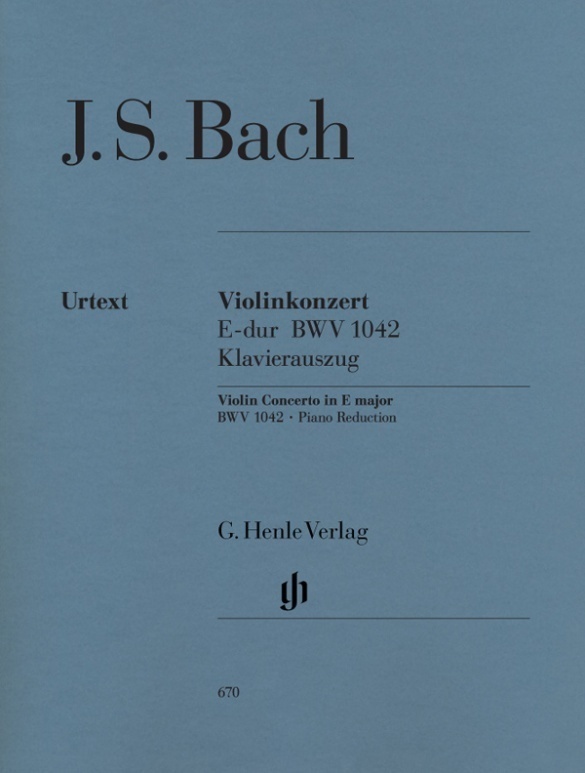 Cover: 9790201806709 | Concerto For Violin And Orchestra In E BWV 1042 | Eppstein (u. a.)