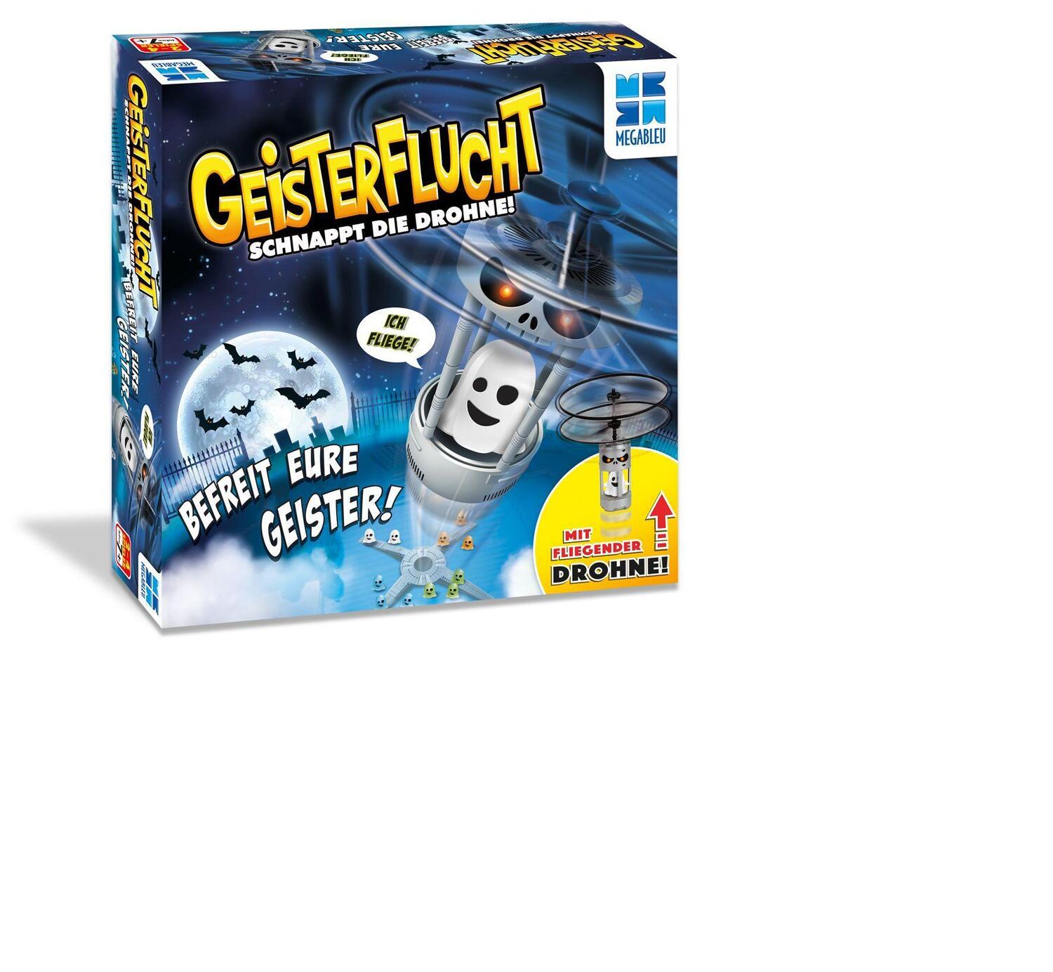 Cover: 3760046784889 | Geisterflucht - Schnappt die Drohne! | Megableu | Spiel | Deutsch