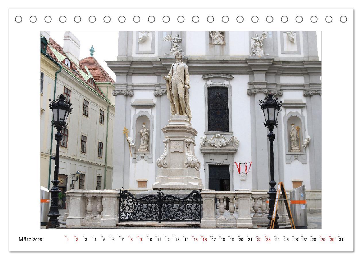 Bild: 9783457219843 | Bezauberndes Wien (Tischkalender 2025 DIN A5 quer), CALVENDO...