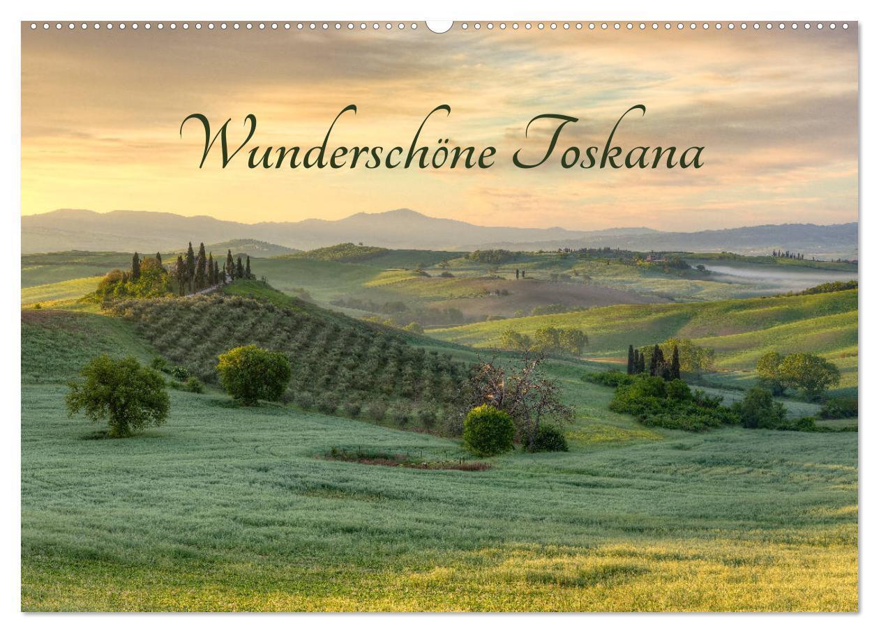 Cover: 9783435127900 | Wunderschöne Toskana (Wandkalender 2025 DIN A2 quer), CALVENDO...