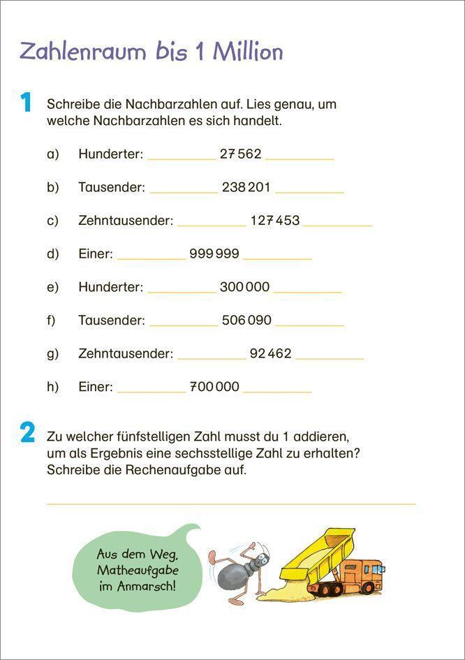 Bild: 9783788625115 | Fit für Mathe 4. Klasse. Mein 5-Minuten-Block | Werner Zenker | Buch