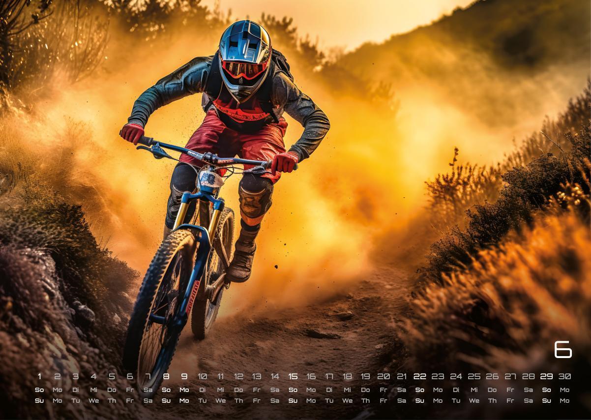 Bild: 9783986734138 | MTB Mountainbike - 2025 - Kalender DIN A3 | GP-Fever.de | Kalender