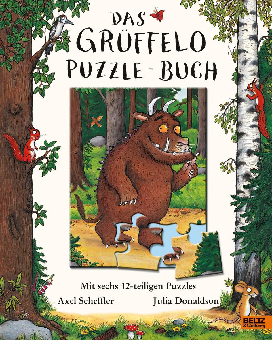 Cover: 9783407793201 | Das Grüffelo-Puzzle-Buch | Mit sechs 12-teiligen Puzzles | Buch | 2019
