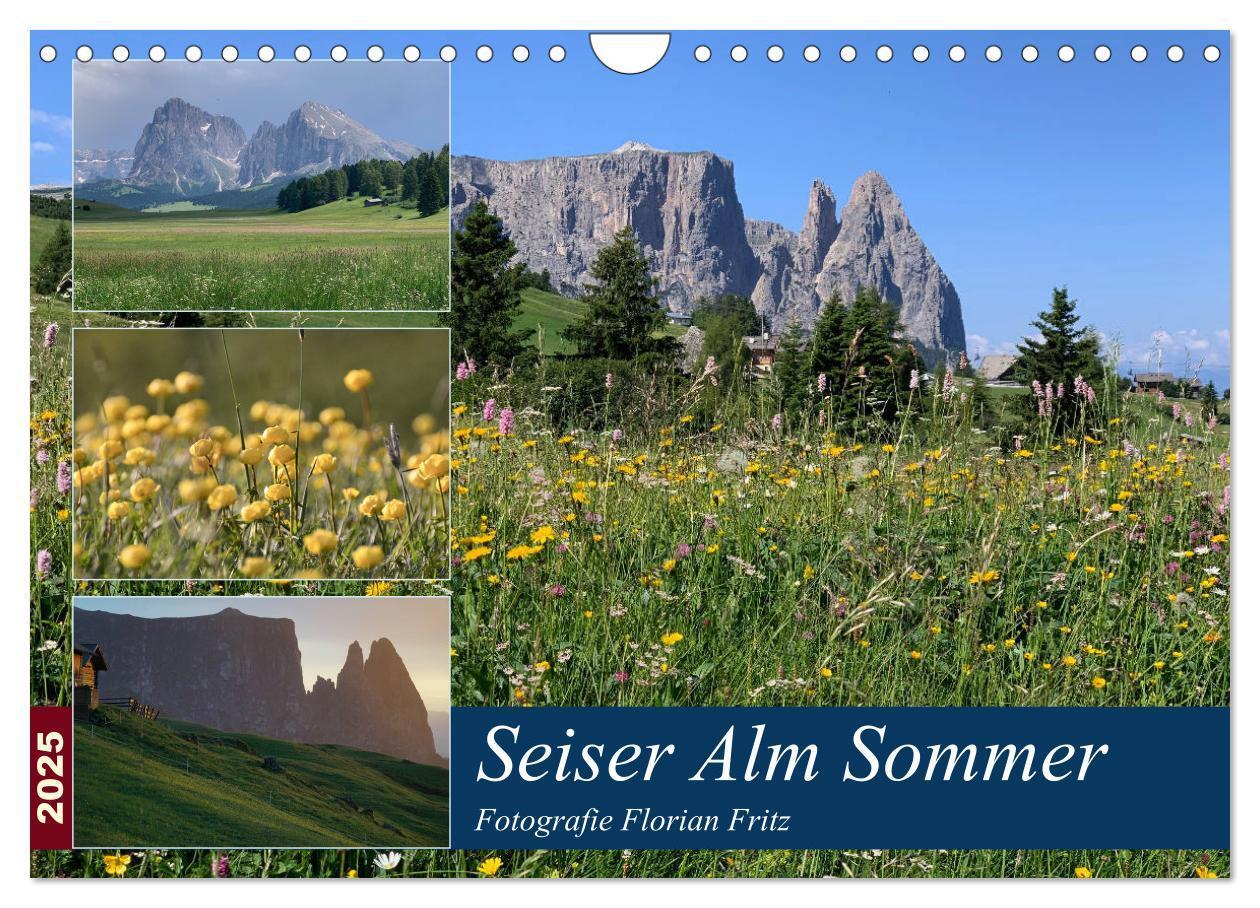 Cover: 9783435146611 | Seiser Alm Sommer (Wandkalender 2025 DIN A4 quer), CALVENDO...