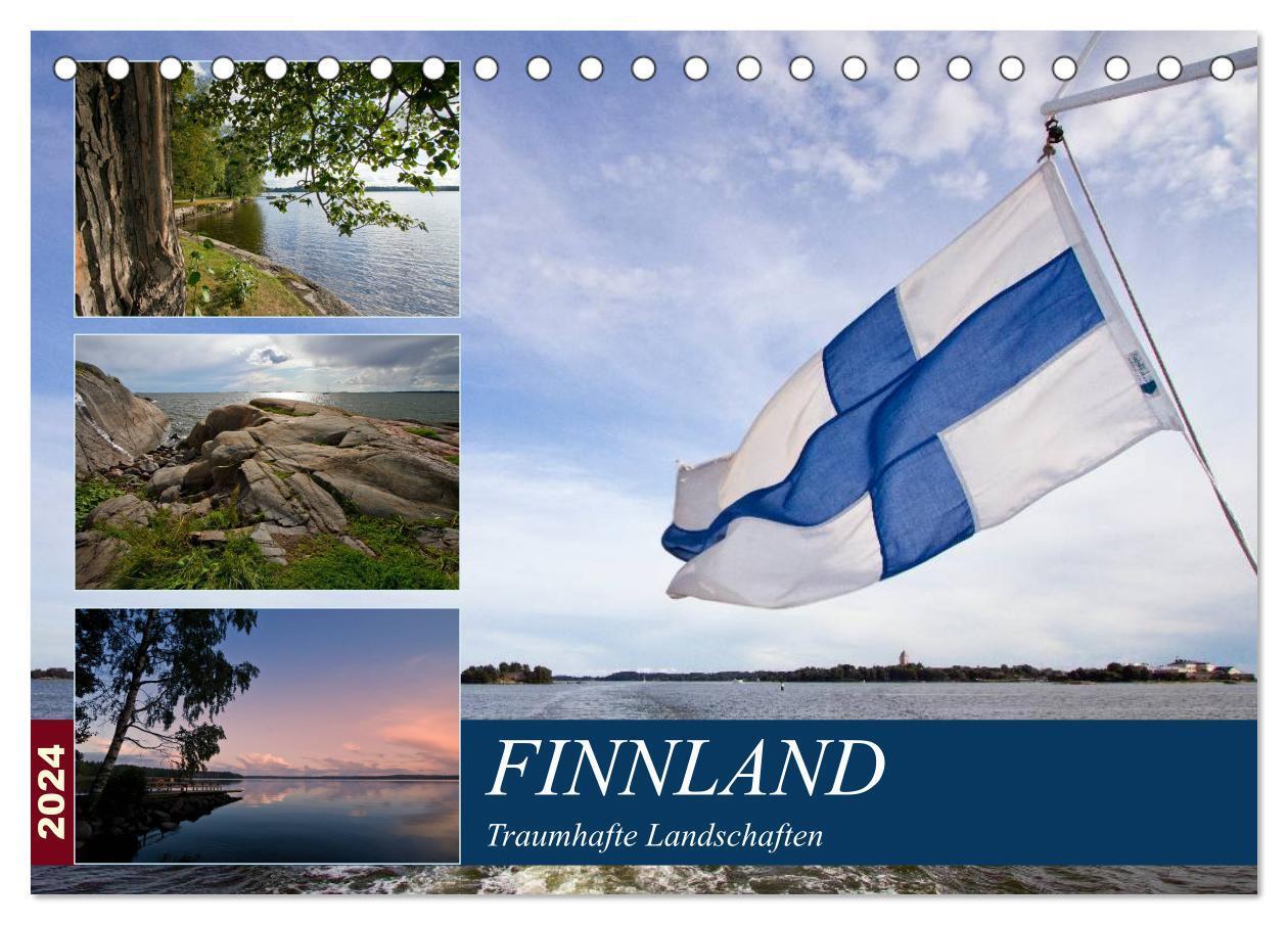 Cover: 9783383610479 | FINNLAND Traumhafte Landschaften (Tischkalender 2024 DIN A5 quer),...