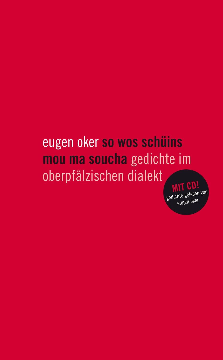 Cover: 9783936721072 | eugen oker so wos schüins mou ma soucha | Eugen Oker | Taschenbuch