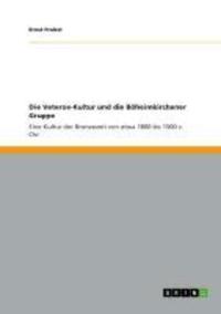 Cover: 9783656070856 | Die Veterov-Kultur und die Böheimkirchener Gruppe | Ernst Probst