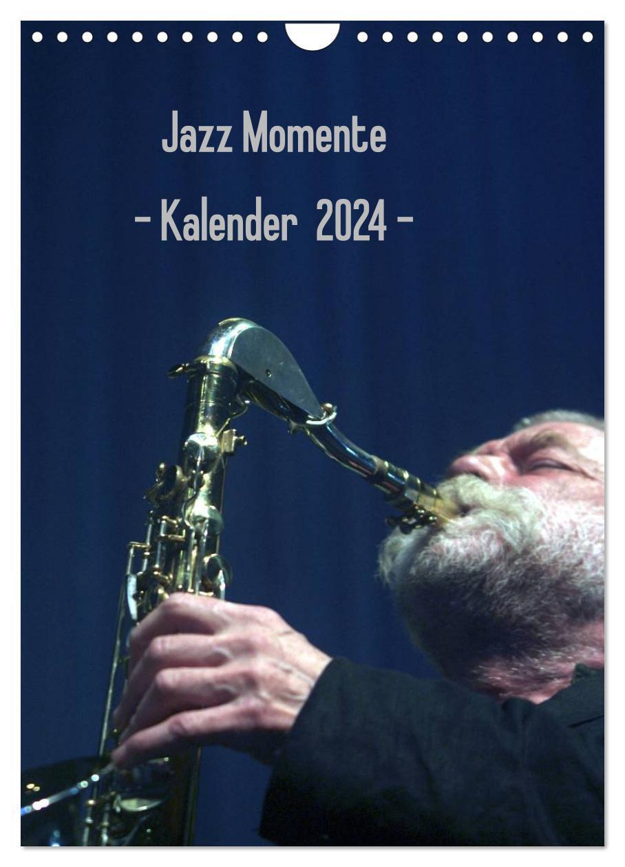 Cover: 9783675961203 | Jazz Momente - Kalender 2024 - (Wandkalender 2024 DIN A4 hoch),...