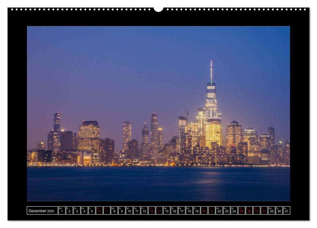 Bild: 9783435283385 | New York (Wandkalender 2025 DIN A2 quer), CALVENDO Monatskalender