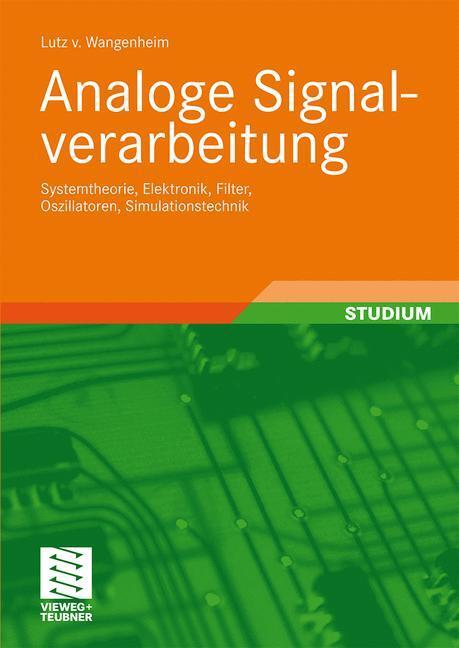 Cover: 9783834807649 | Analoge Signalverarbeitung | Lutz Wangenheim | Taschenbuch | Paperback