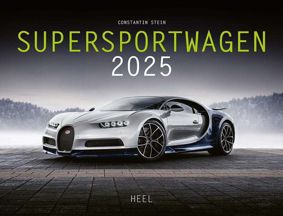Cover: 9783966648608 | Supersportwagen Kalender 2025 | Eintragkalender Supercars | Stein