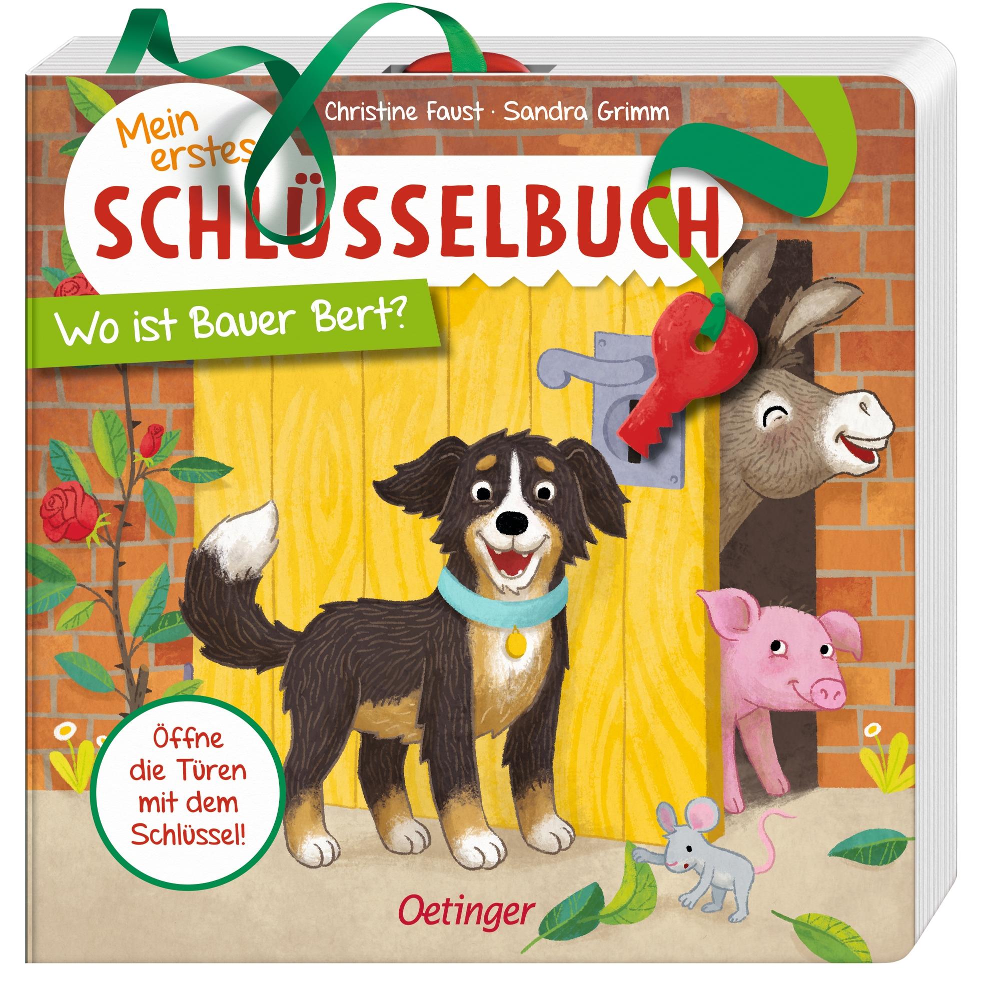 Cover: 9783789121418 | Mein erstes Schlüsselbuch. Wo ist Bauer Bert? | Sandra Grimm | Buch