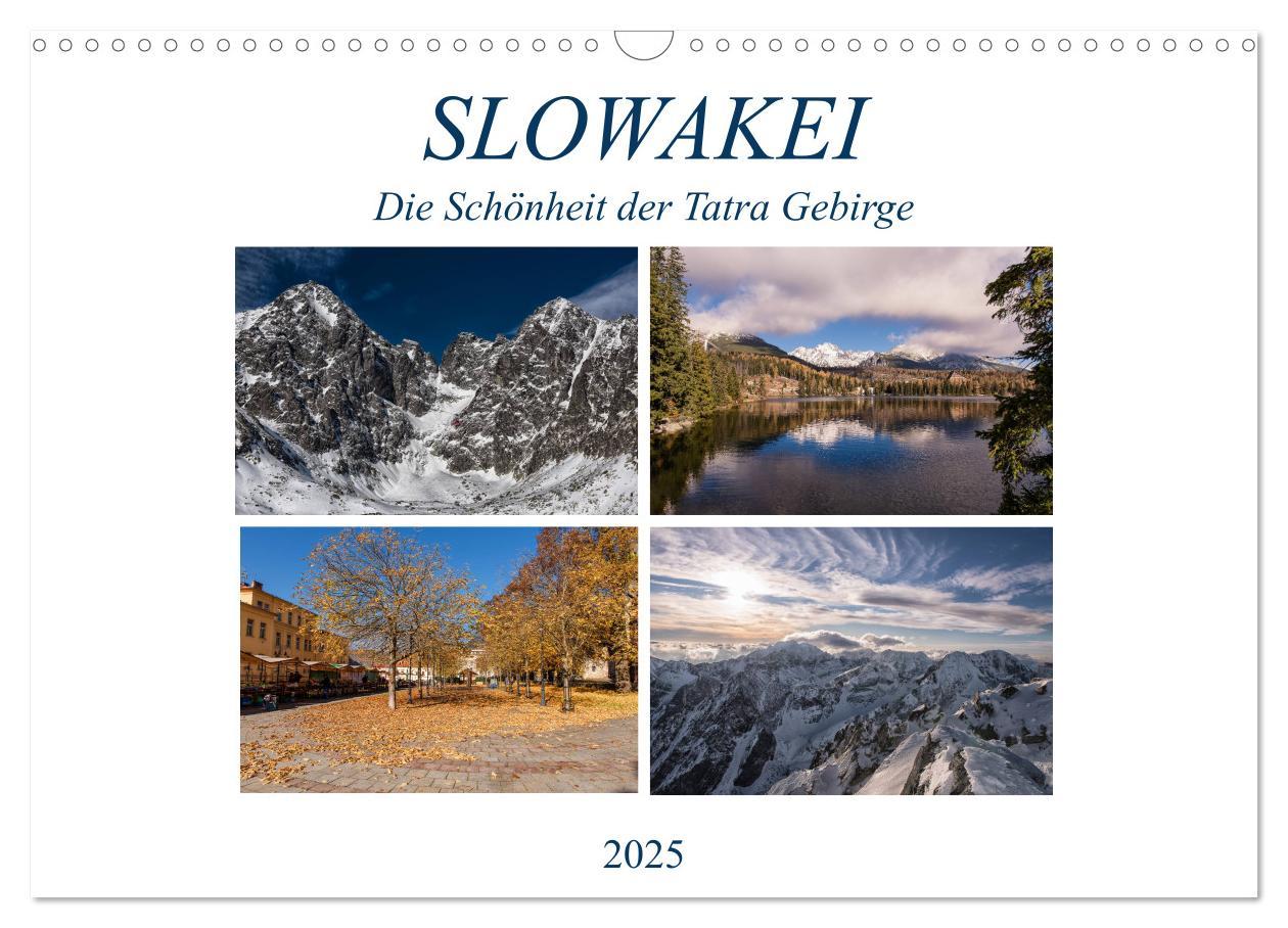 Cover: 9783435487547 | Slowakei - Die Schönheit der Tatra Gebirge (Wandkalender 2025 DIN...