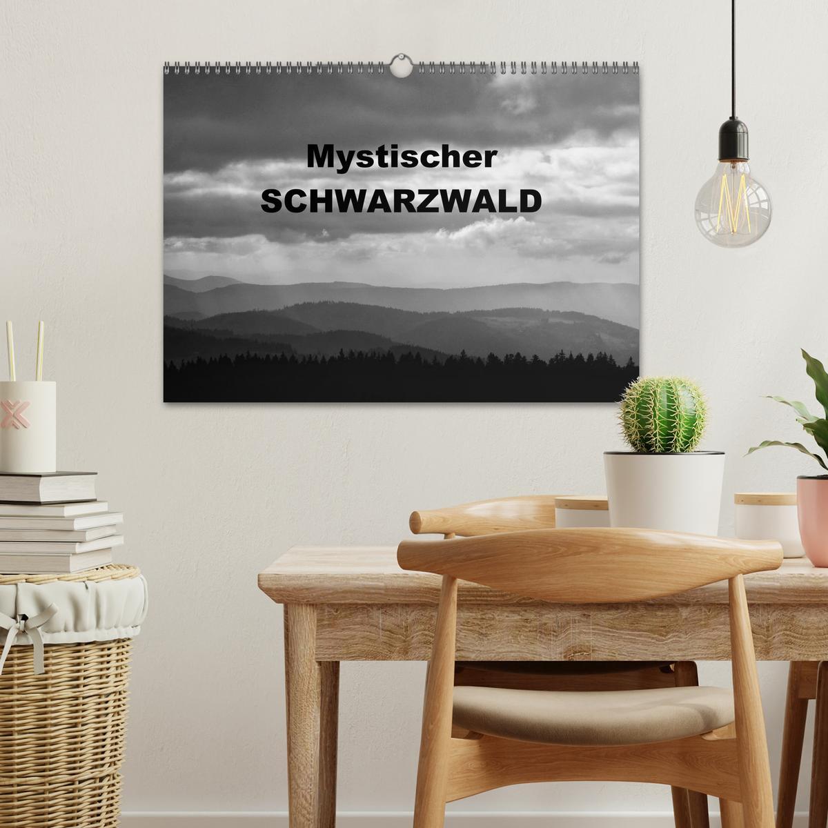 Bild: 9783435514540 | Mystischer Schwarzwald (Wandkalender 2025 DIN A3 quer), CALVENDO...