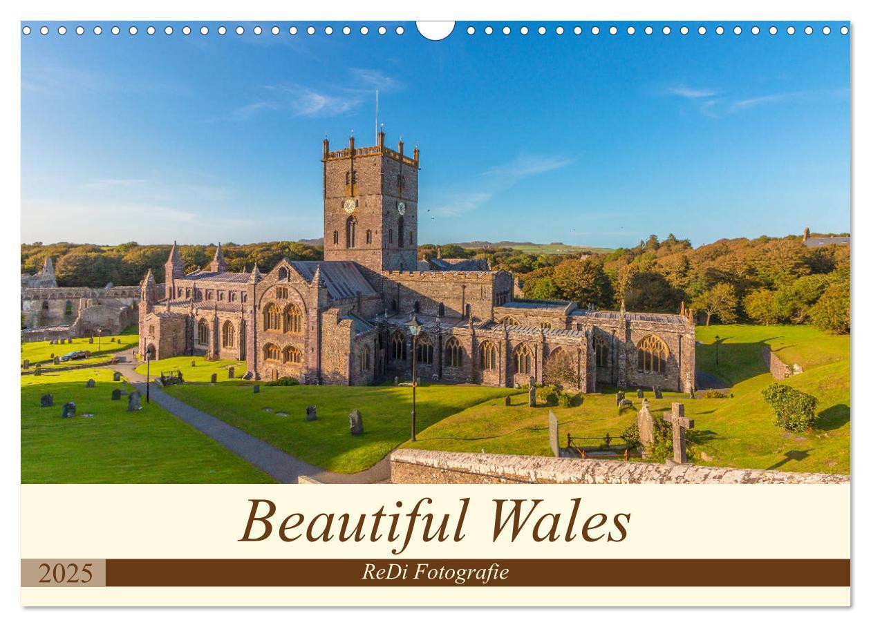 Cover: 9781325946839 | Beautiful Wales (Wall Calendar 2025 DIN A3 landscape), CALVENDO 12...