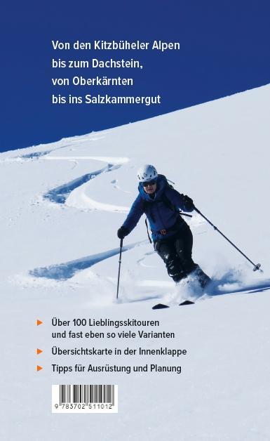 Rückseite: 9783702511012 | Skitouren-Schmankerl | Thomas Neuhold | Taschenbuch | 240 S. | Deutsch