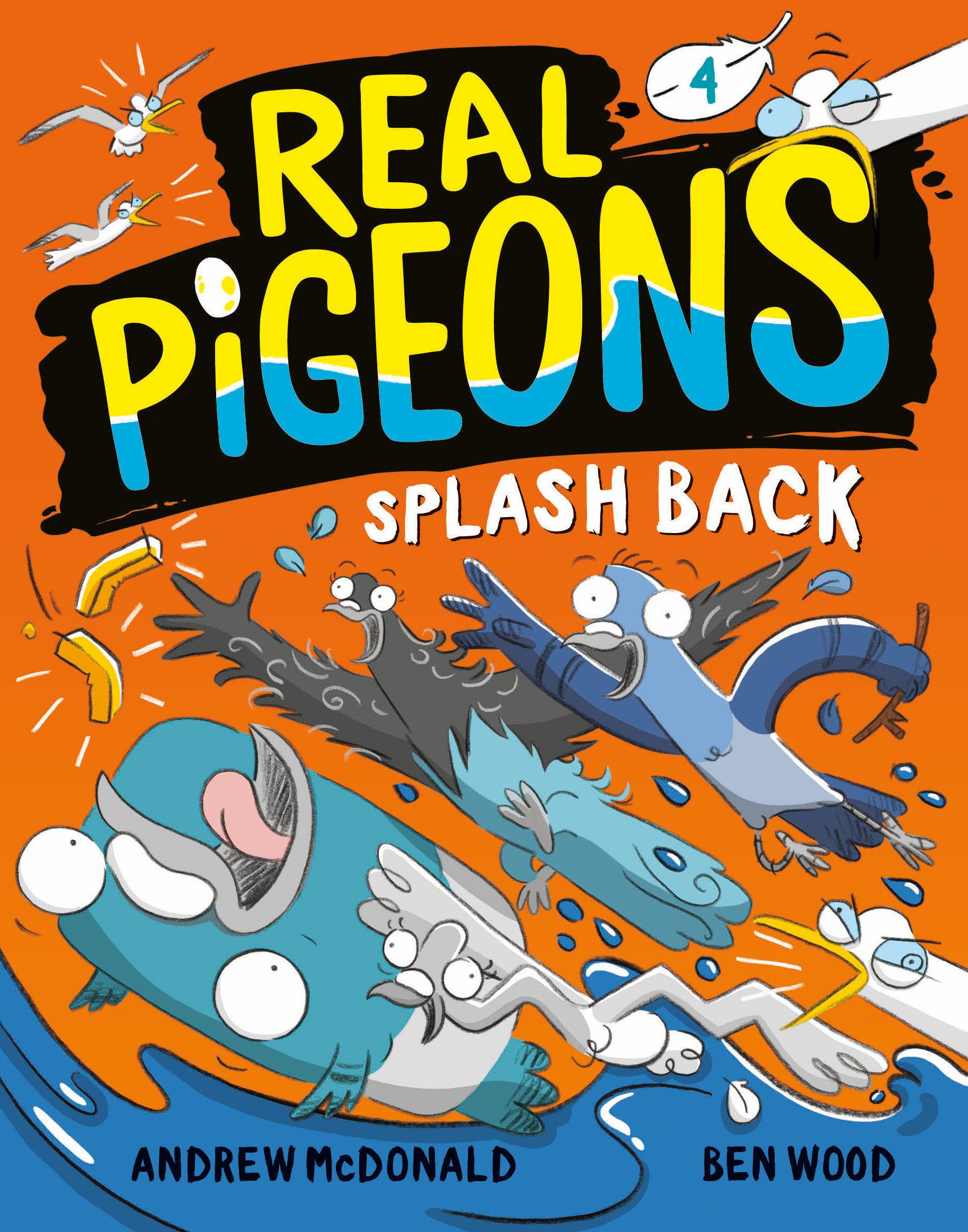 Cover: 9780593427163 | Real Pigeons Splash Back (Book 4) | Andrew McDonald | Buch | Englisch