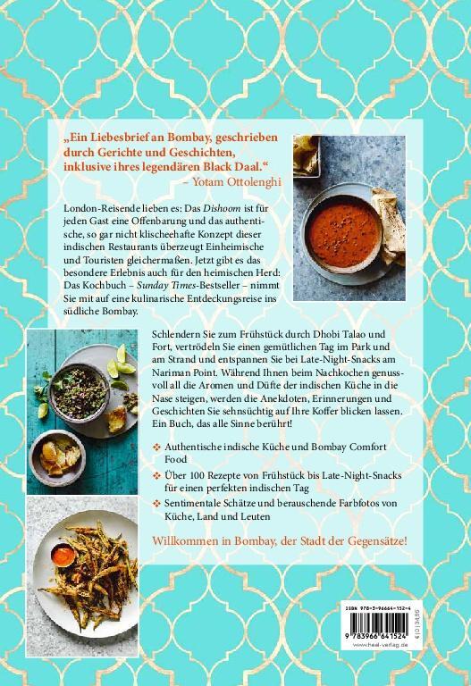 Rückseite: 9783966641524 | Indische Küche Dishoom - Das große Kochbuch für indische Gerichte