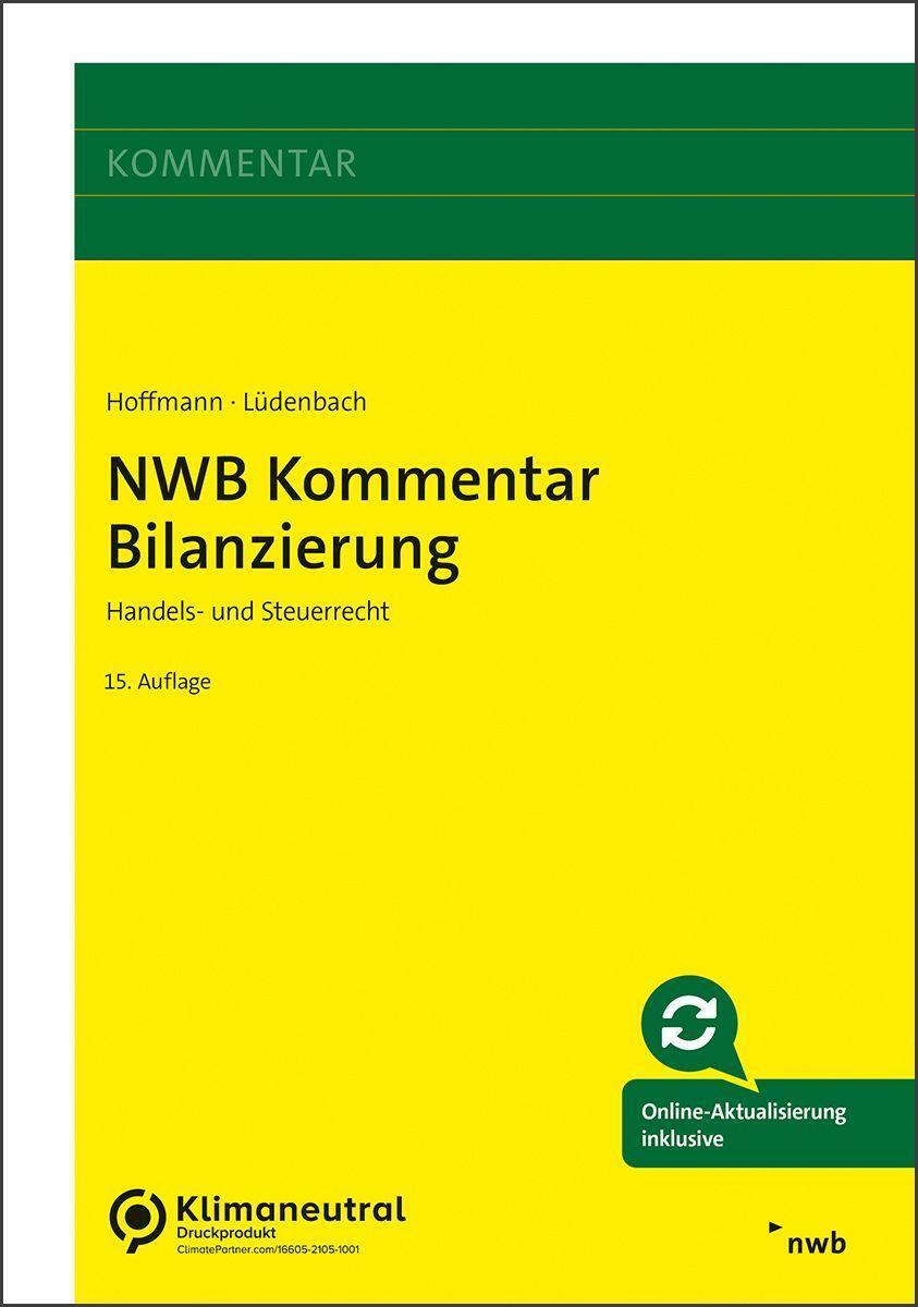 Cover: 9783482683756 | NWB Kommentar Bilanzierung | Handels- und Steuerrecht. | Lüdenbach