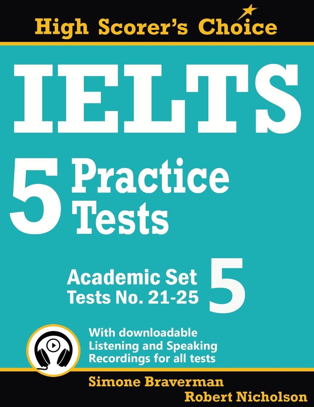 Cover: 9780648000068 | IELTS 5 Practice Tests, Academic Set 5 | Tests No. 21-25 | Taschenbuch
