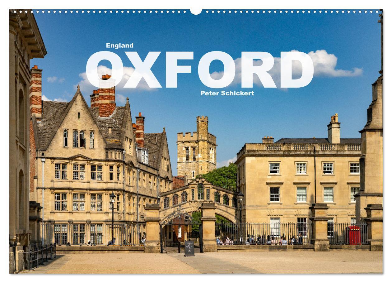 Cover: 9783383703287 | England - Oxford (Wandkalender 2024 DIN A2 quer), CALVENDO...