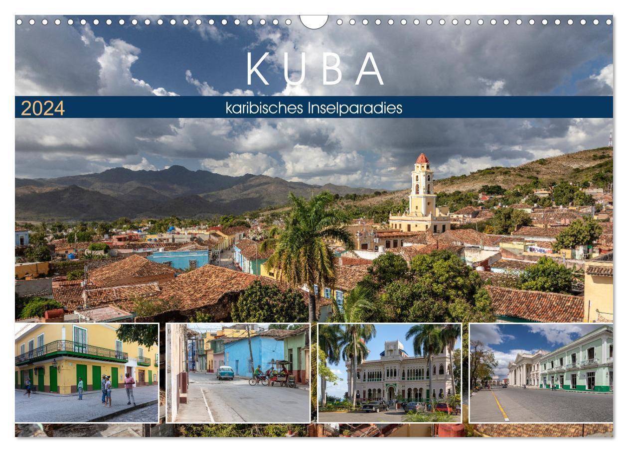 Cover: 9783675794528 | Kuba - karibisches Inselparadies (Wandkalender 2024 DIN A3 quer),...