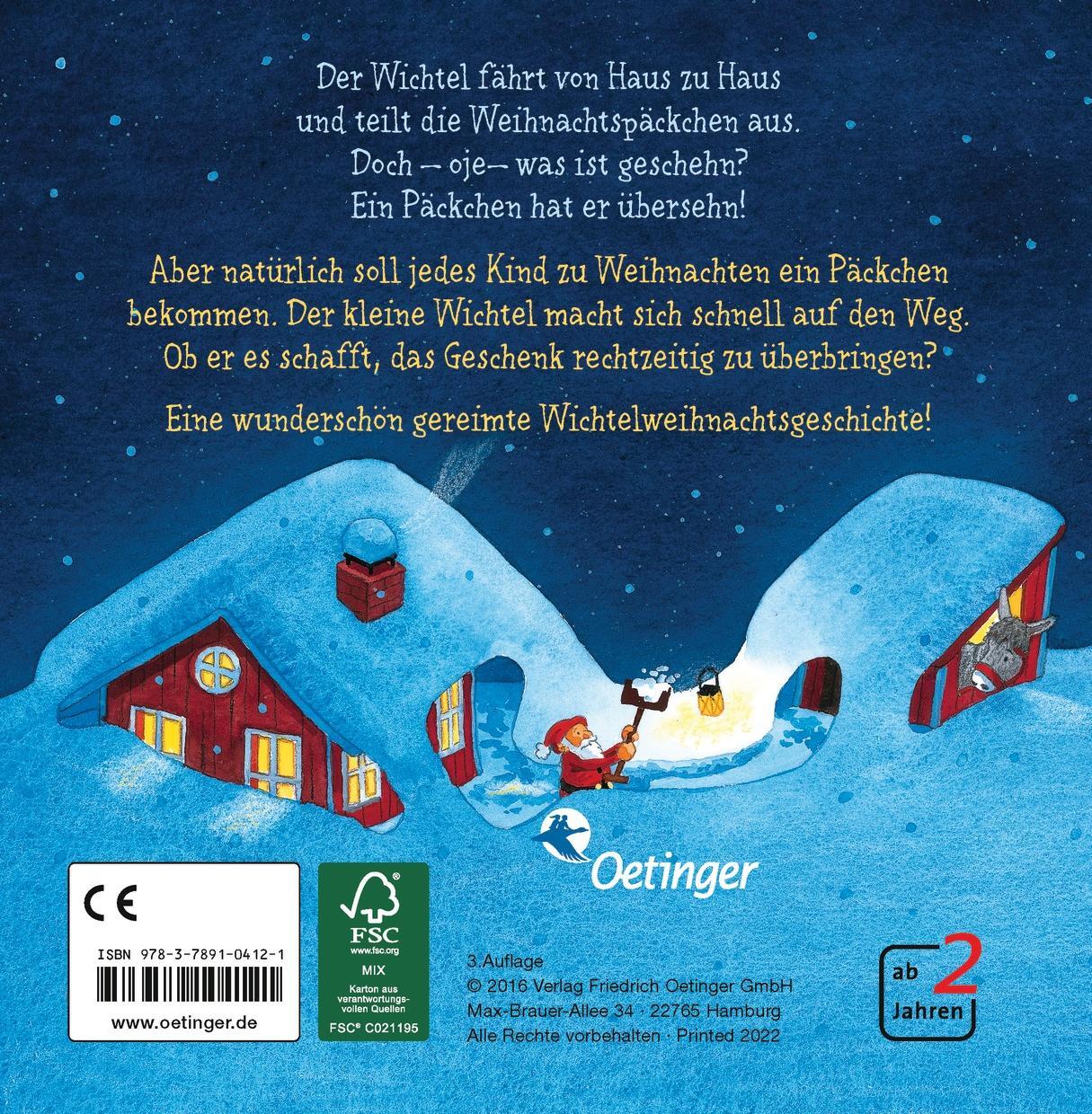 Rückseite: 9783789104121 | Ein Geschenk vom Weihnachtswichtel! | Kerstin M. Schuld | Buch | 16 S.