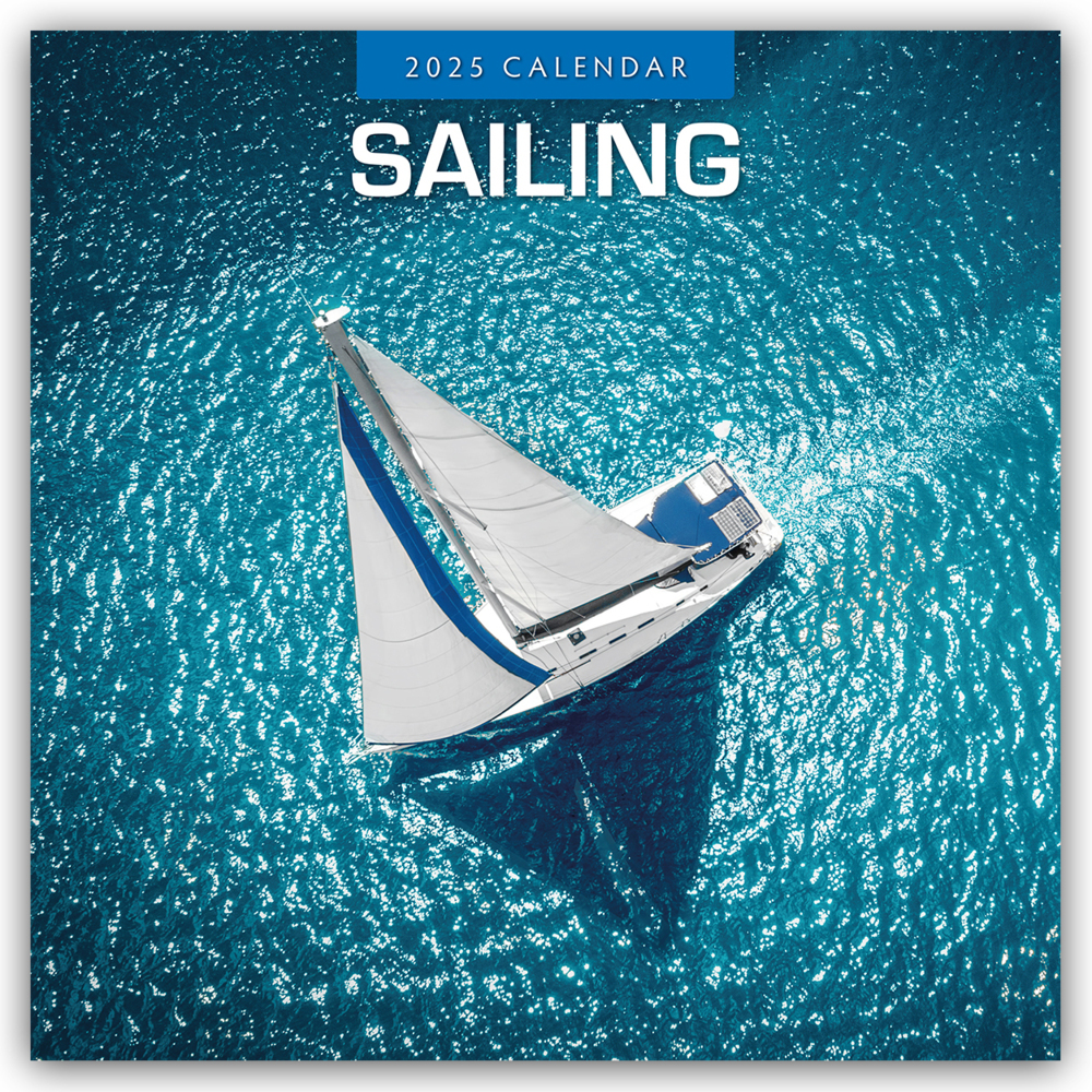 Cover: 9781804426708 | Sailing - Segeln 2025 - 16-Monatskalender | Red Robin Publishing Ltd