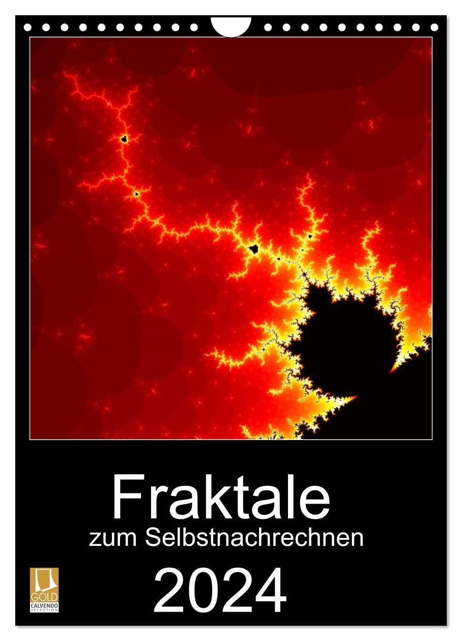 Cover: 9783383090202 | Fraktale zum Selbstnachrechnen (Wandkalender 2024 DIN A4 hoch),...