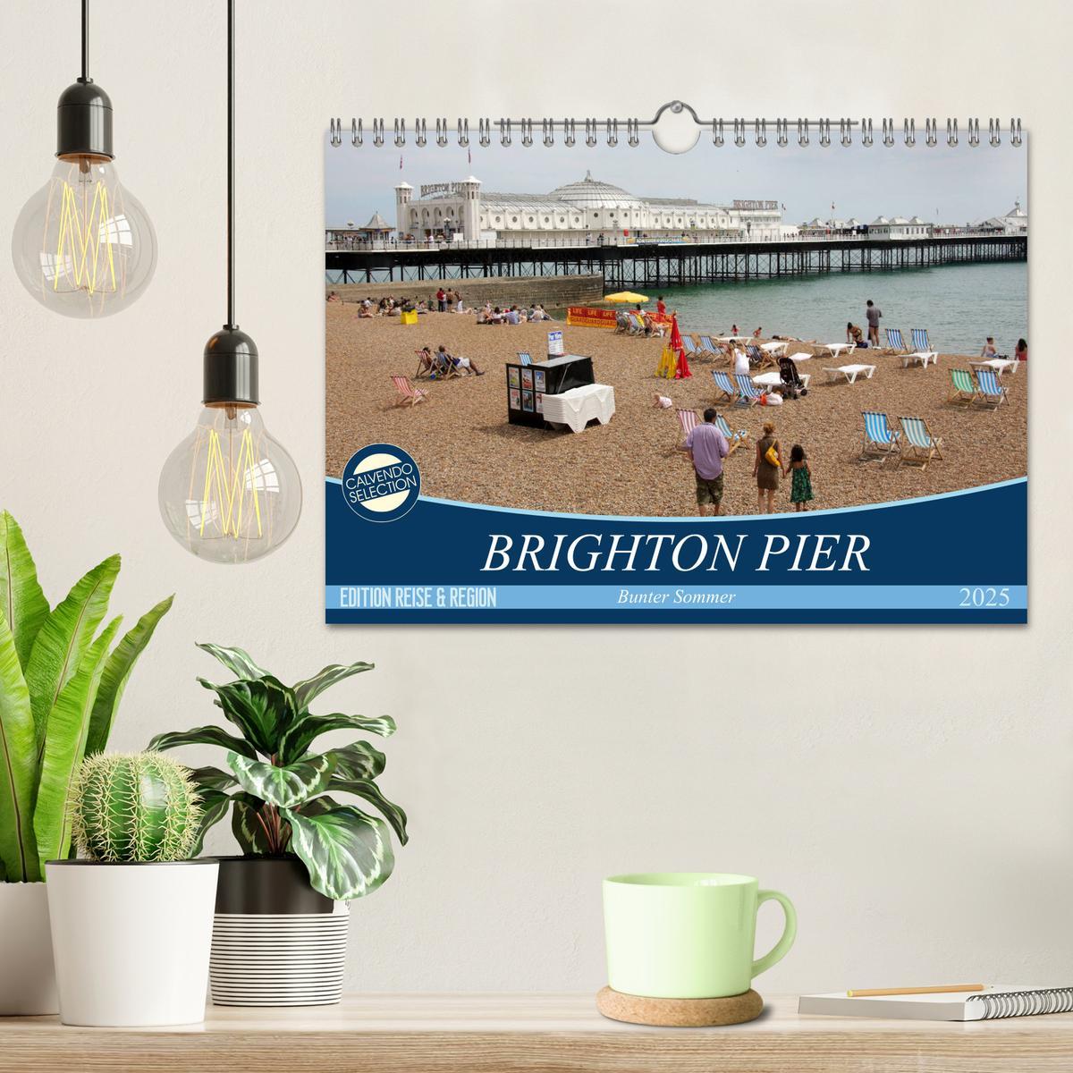 Bild: 9783435402786 | Brighton Pier Bunter Sommer (Wandkalender 2025 DIN A4 quer),...