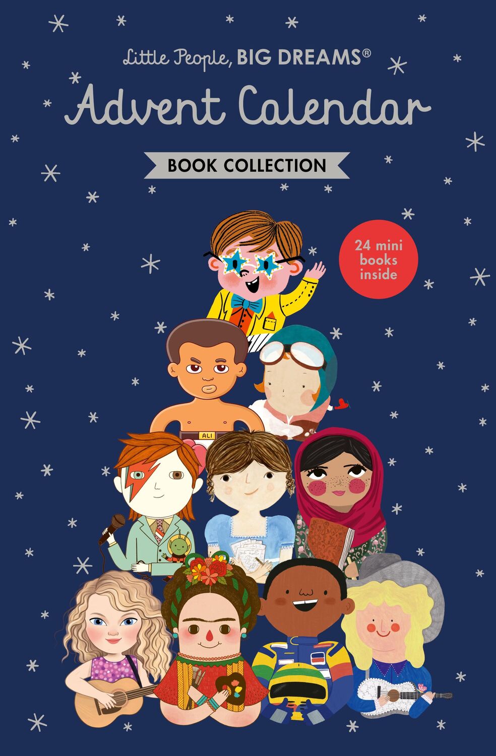 Cover: 9781836000808 | Little People, BIG DREAMS: Advent Calendar Book Collection | Vegara