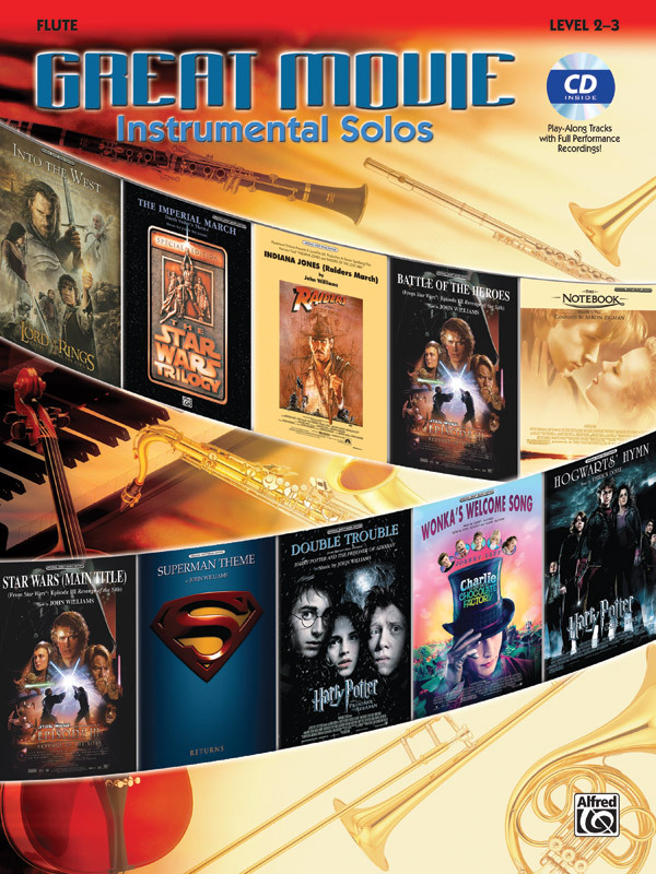 Cover: 38081289472 | Great Movie Instrumental Solos | Buch + CD | Alfred Music Publications