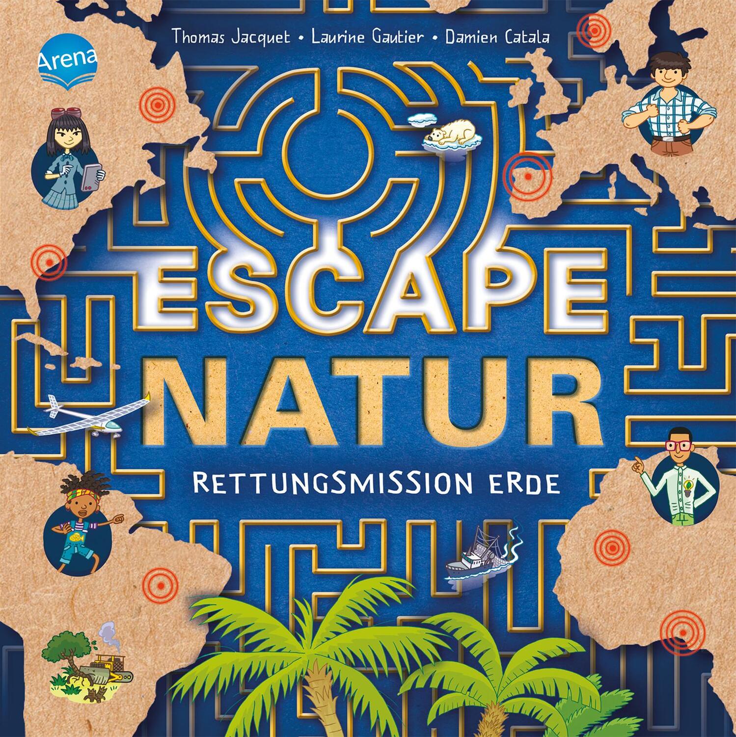 Cover: 9783401718101 | Escape Natur. Rettungsmission Erde | Thomas Jacquet (u. a.) | Buch