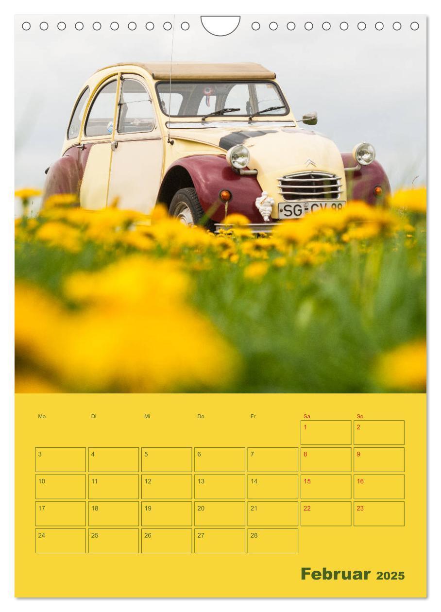 Bild: 9783435955664 | Citroën 2 CV ¿ Flower Power (Wandkalender 2025 DIN A4 hoch),...