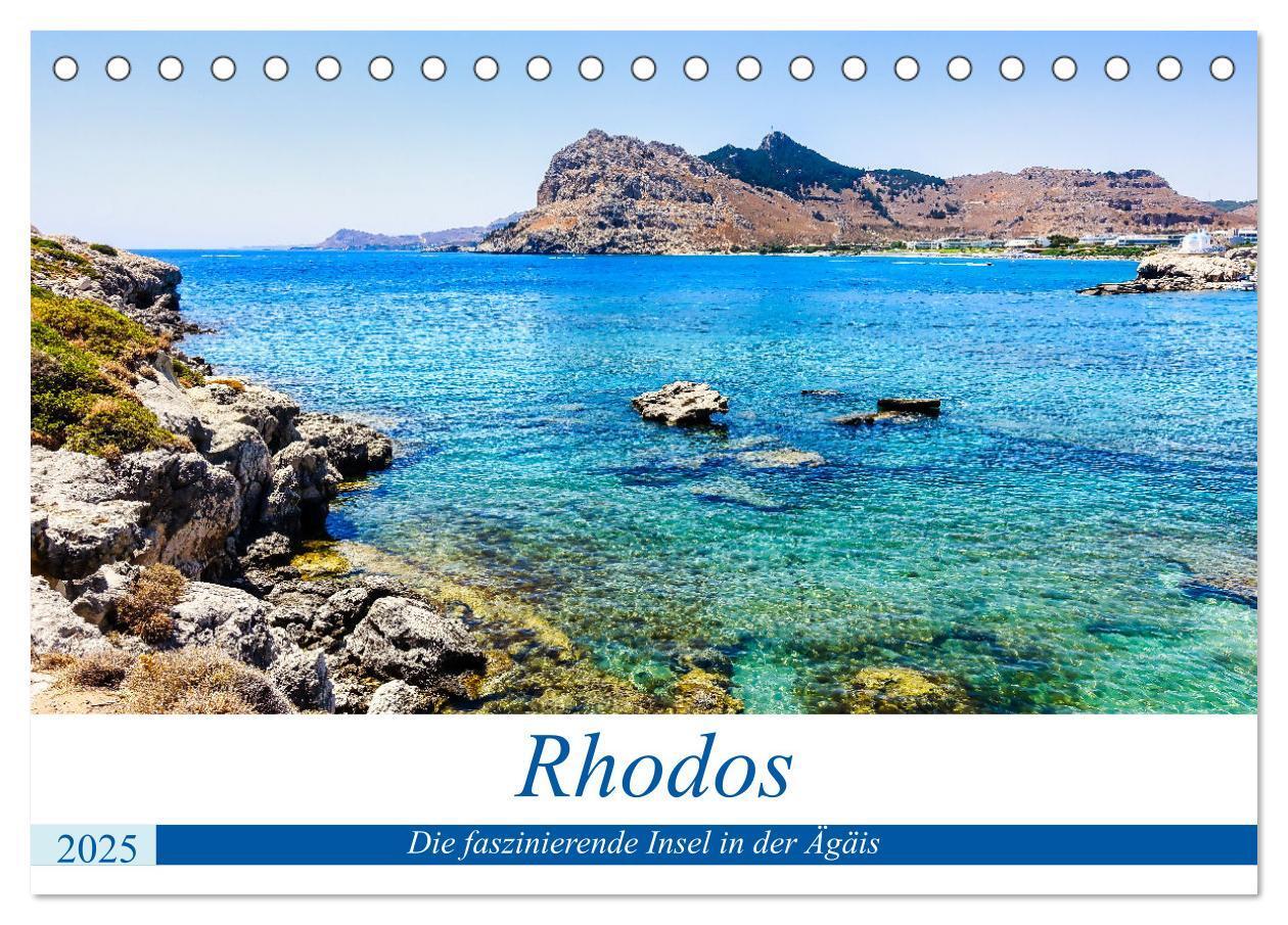 Cover: 9783435034628 | Rhodos - Die faszinierende Insel in der Ägäis (Tischkalender 2025...