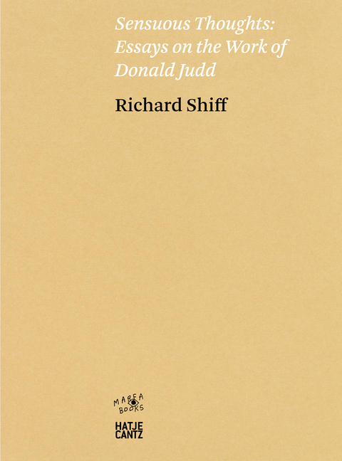 Cover: 9783775747509 | Sensuous Thoughts | Essays on the Work of Donald Judd | Fuchs (u. a.)