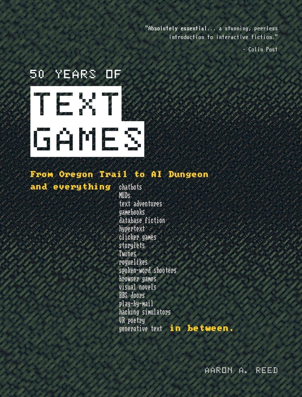 Cover: 9798985966107 | 50 Years of Text Games | From Oregon Trail to AI Dungeon | Reed | Buch