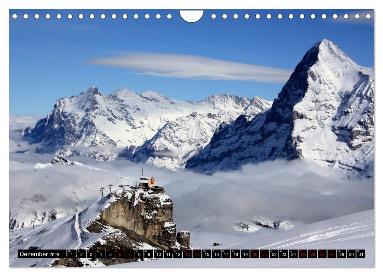 Bild: 9783435426409 | Eiger, Mönch und Jungfrau 2025 (Wandkalender 2025 DIN A4 quer),...