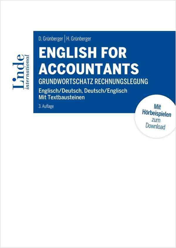 Cover: 9783714302912 | English for Accountants | David Grünberger (u. a.) | Taschenbuch